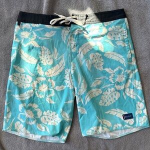 Jack O’Neill Floral Blue and White Swim Shorts